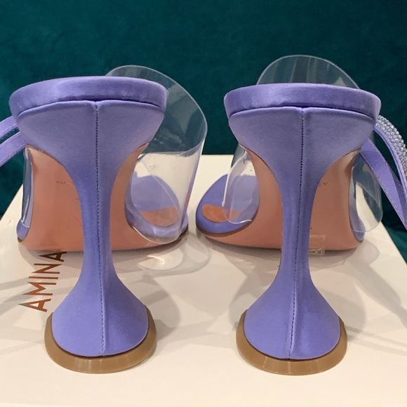 Amina Muaddi Zulacrystal Size 40 - Picture 8 of 8